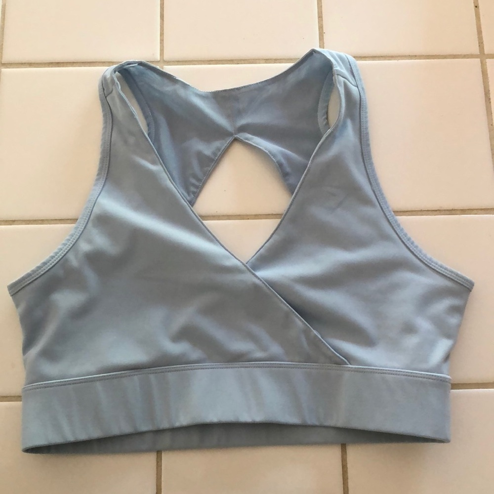 Nikki B Season 2 Baby Blue Sports Bra